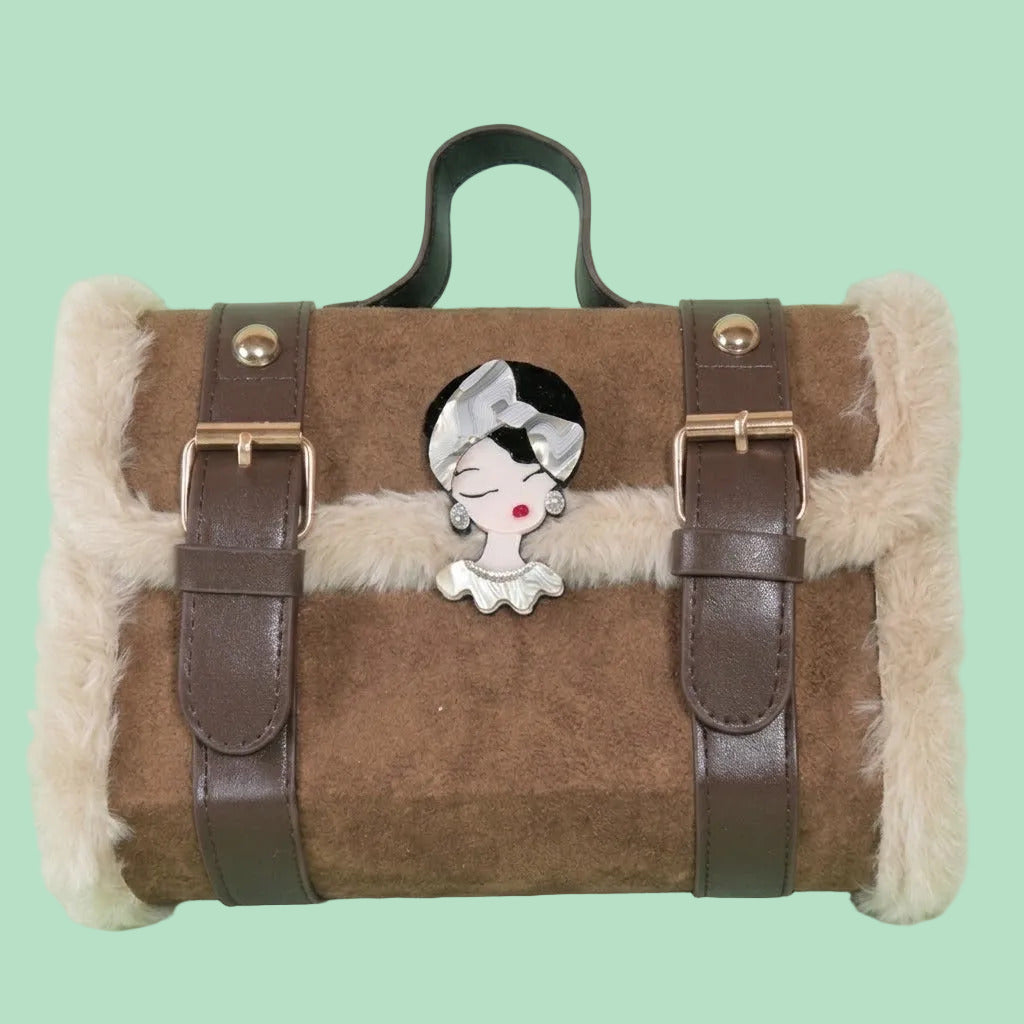 Bolso Vintage Camel