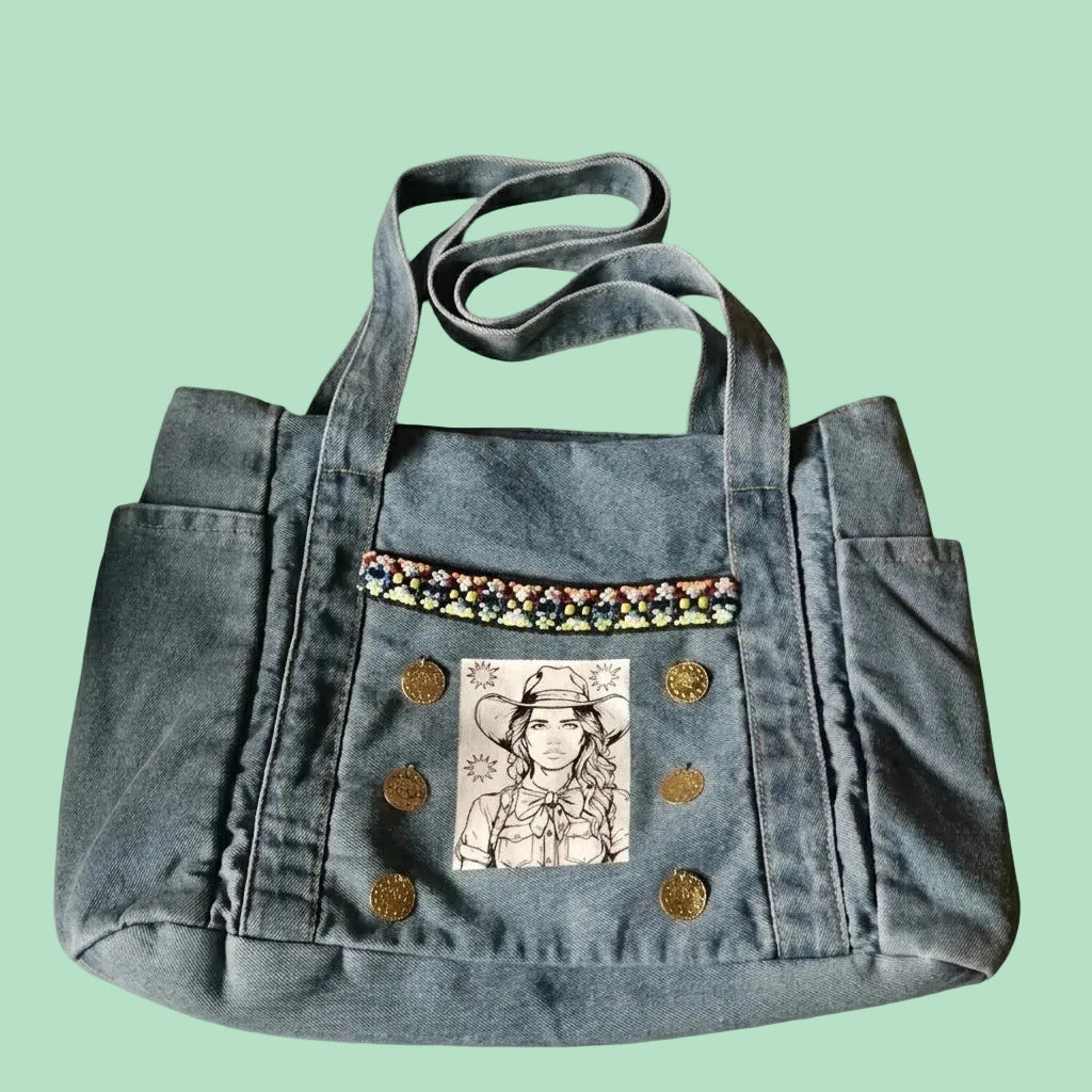 Bolso Coins Cowgirl