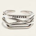 Anillo Forever fondo beige