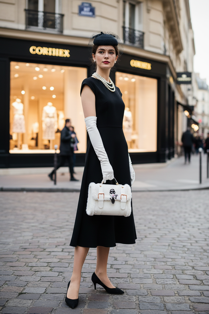 Bolso Audrey Teddy Tote White lifestyle