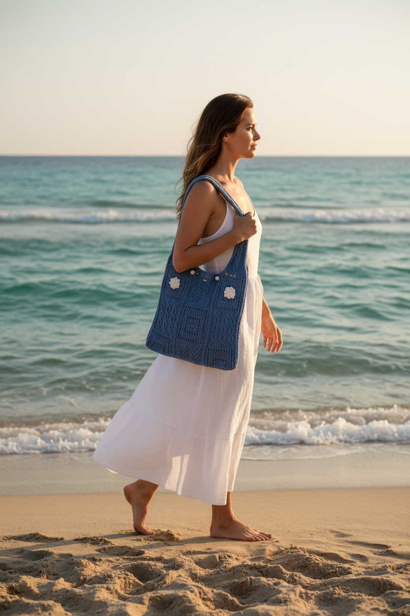 Bolso Brisa Marina Crochet lifestyle