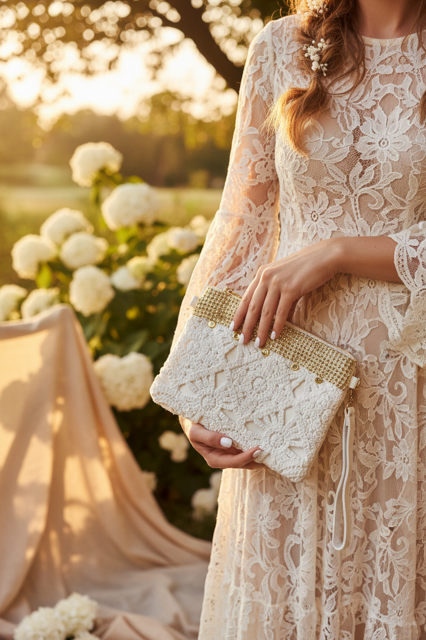 Bolso Clutch Oro Lifestyle