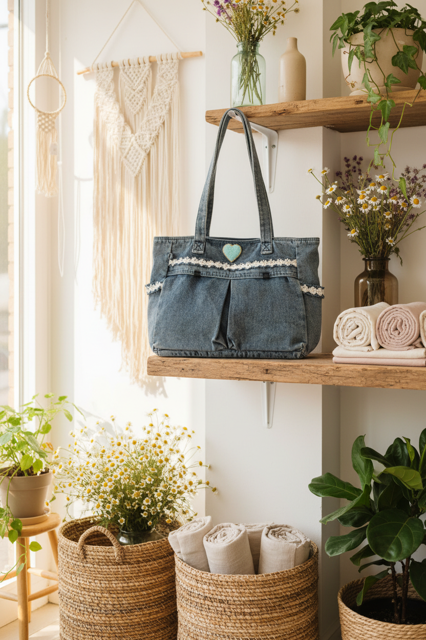 Bolso Vaqueraspain Margaritas - Tienda Boho