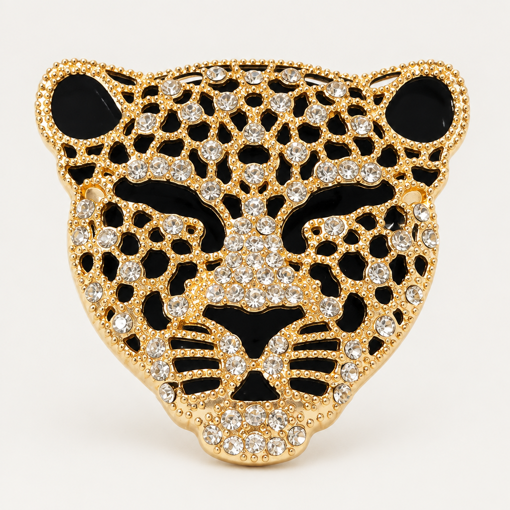 Broche Fiera de Cristal de frente