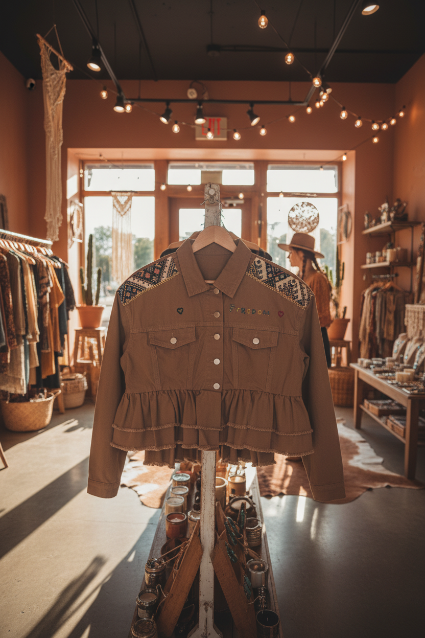 Chaqueta Freedom en tienda
