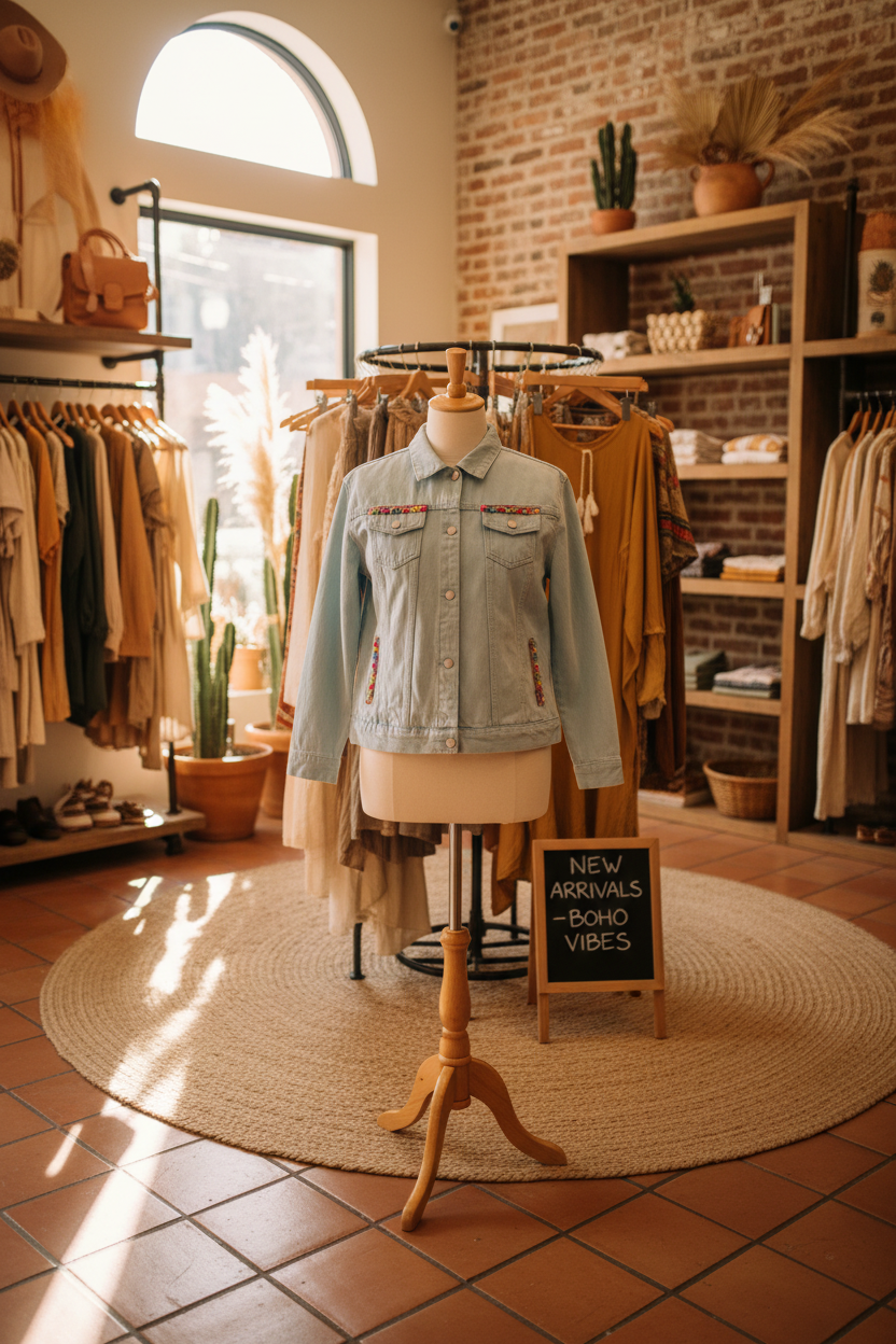 Chaqueta Nube Étnica en tienda