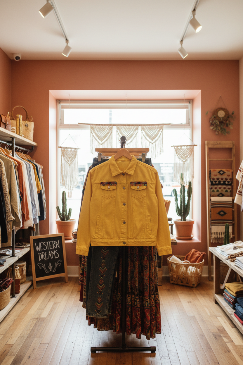 Chaqueta Yellow Tribe en tienda