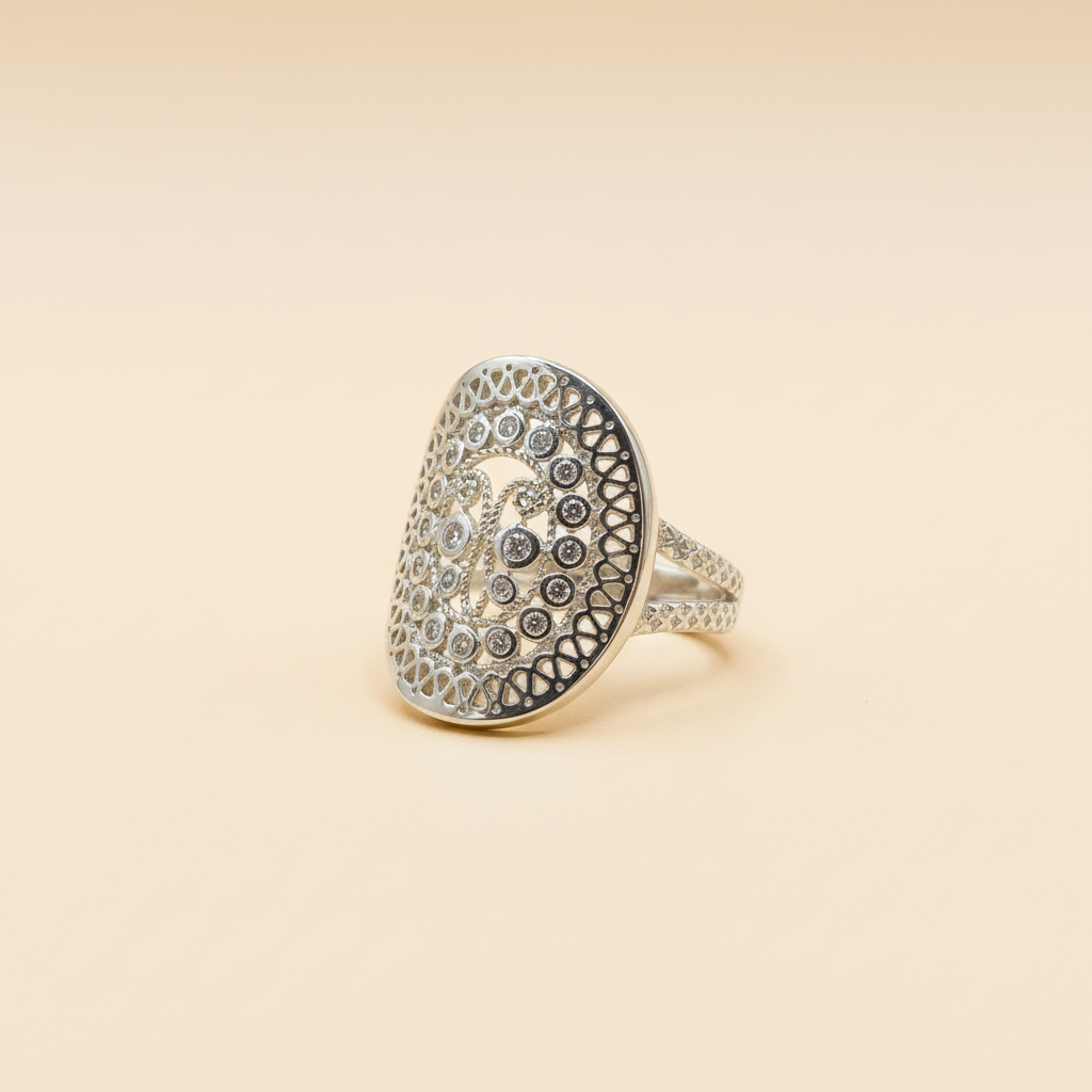 Foto de estudio del anillo