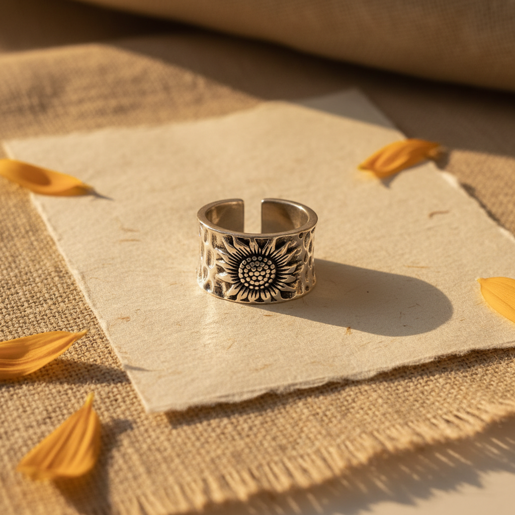 Foto editorial inspirada en el girasol