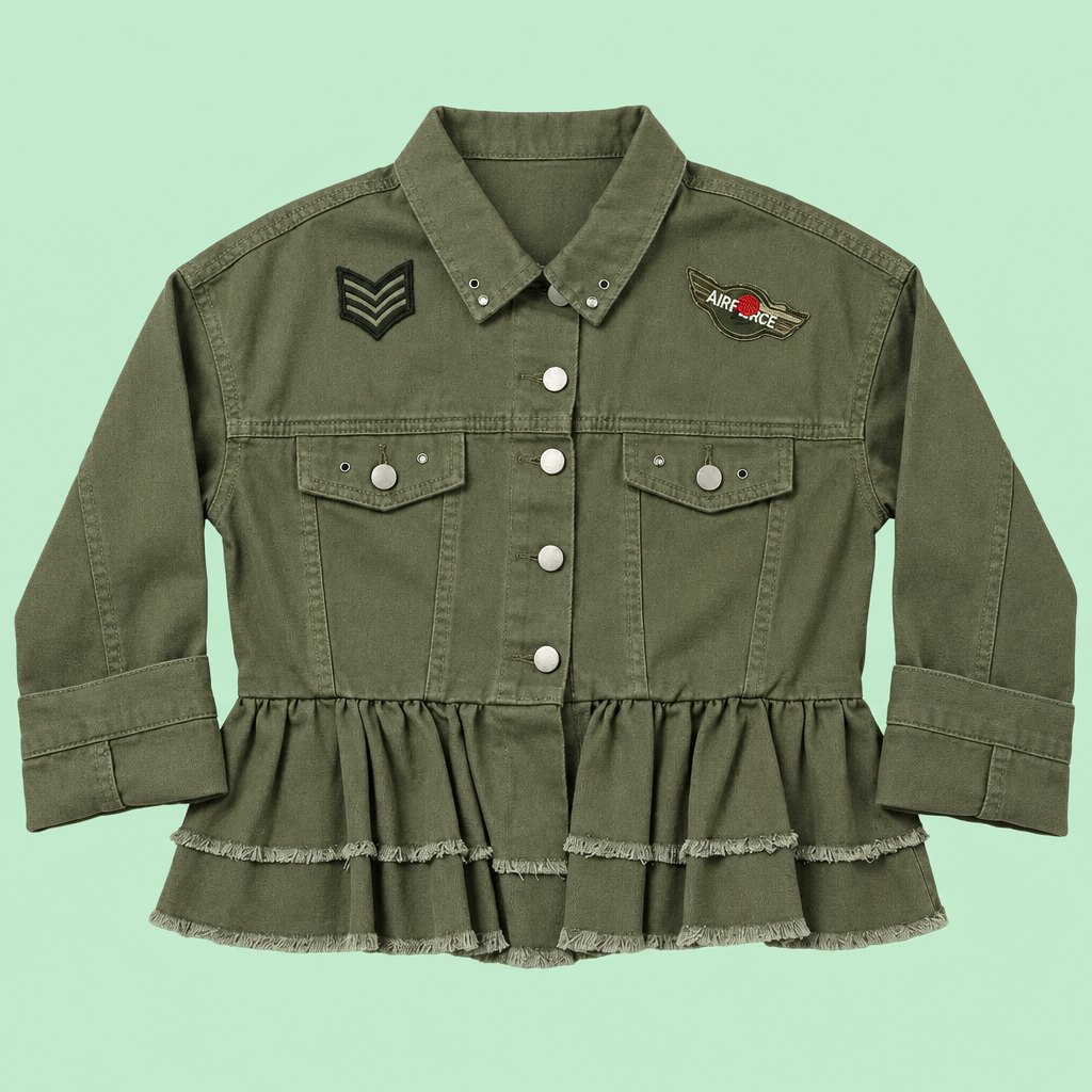 Detalle bordado águila, Chaqueta Águila Imperial | vaqueraspain