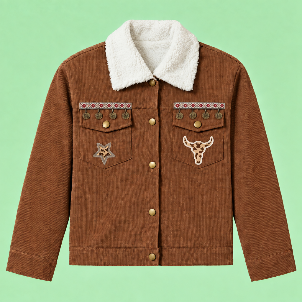 Chaqueta Texas Velvet, vista frontal | vaqueraspain