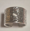 Anillo bohemio ajustable Naturaleza con piedra de luna boho chic vintage | vaqueraspain