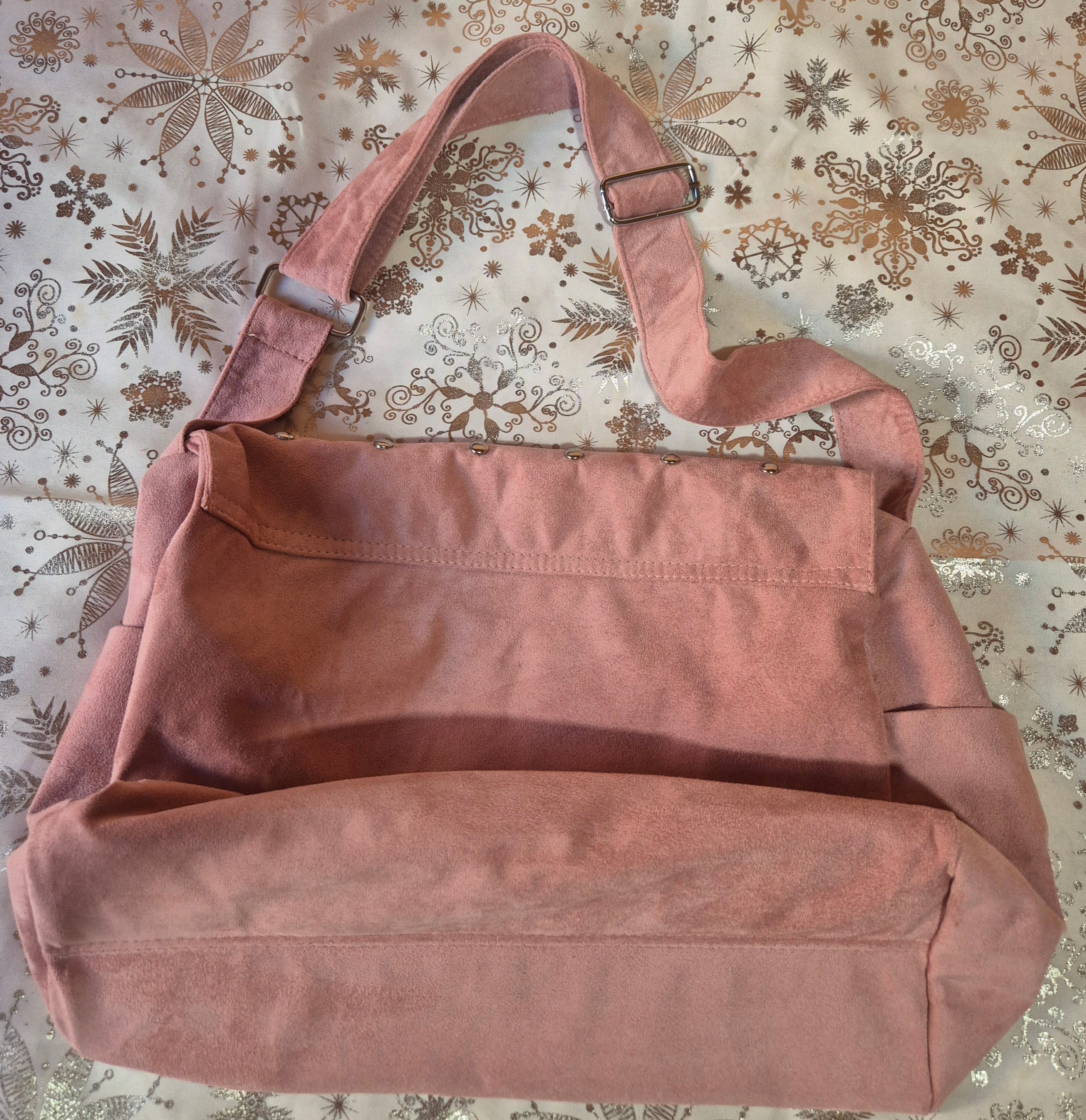 Bolso tote rosa pastel bota vaquera sombrero detalle - vaqueraspain