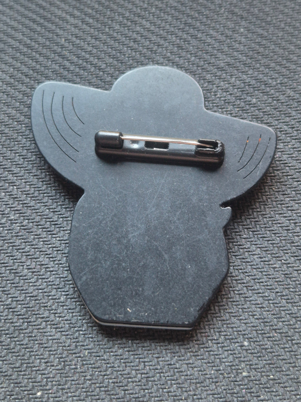 Broche boho chic mujer pelirroja