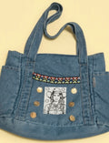 Bolso boho étnico vintage con monedas artesanal bohemio | vaqueraspain