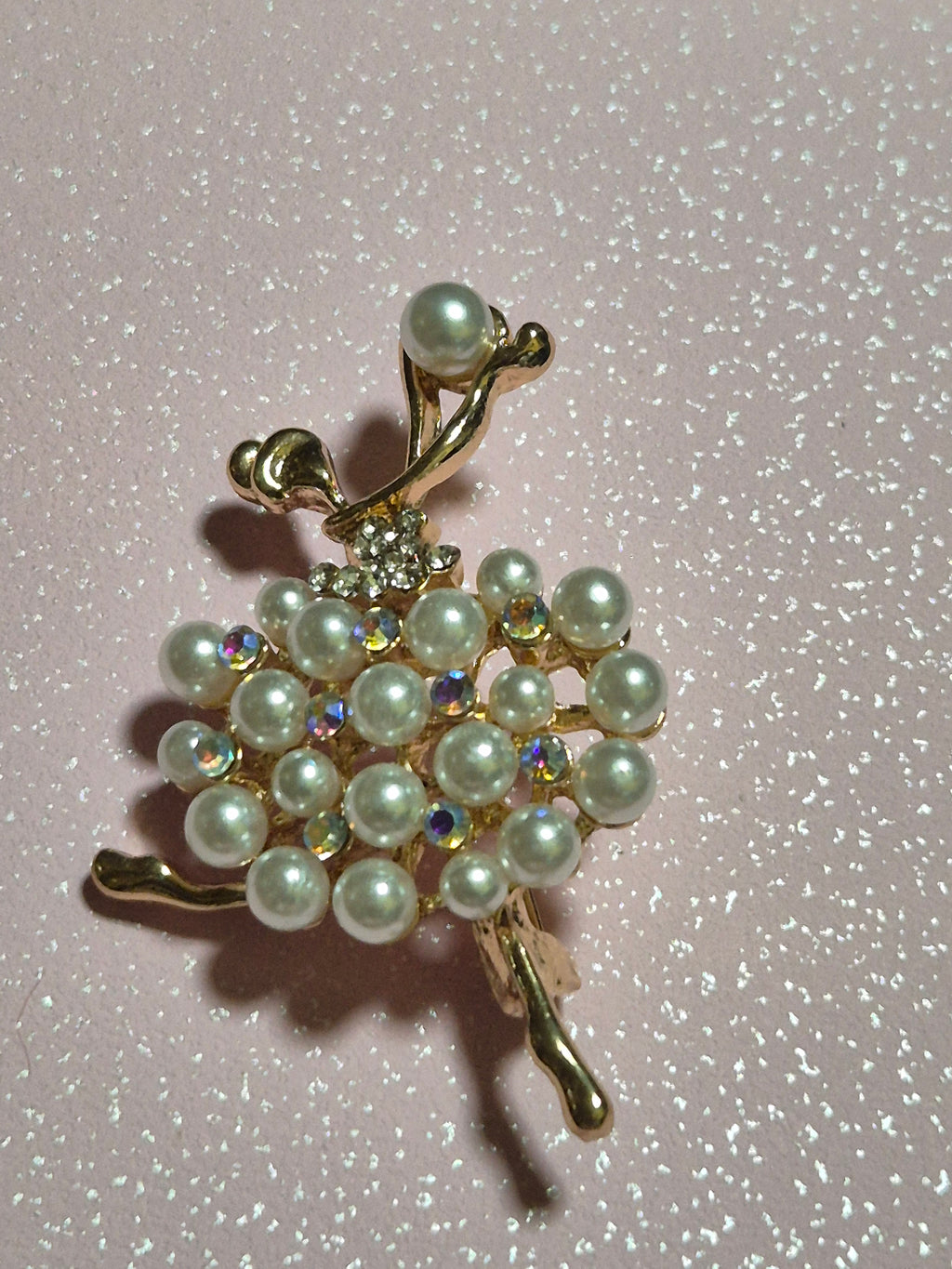 Broche boho chic bailarina de ballet