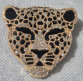 Broche vintage leopardo dorado brillante boho chic | vaqueraspain